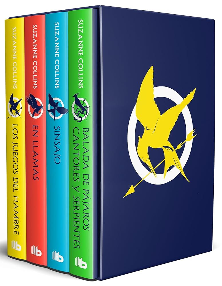 Estuche Los juegos del hambre (Contiene: Los juegos del hambre / En llamas / Sinsajo / Balada de pájaros cantores y serpientes) / The Hunger Games Boxed Set (Spanish Edition) cover image