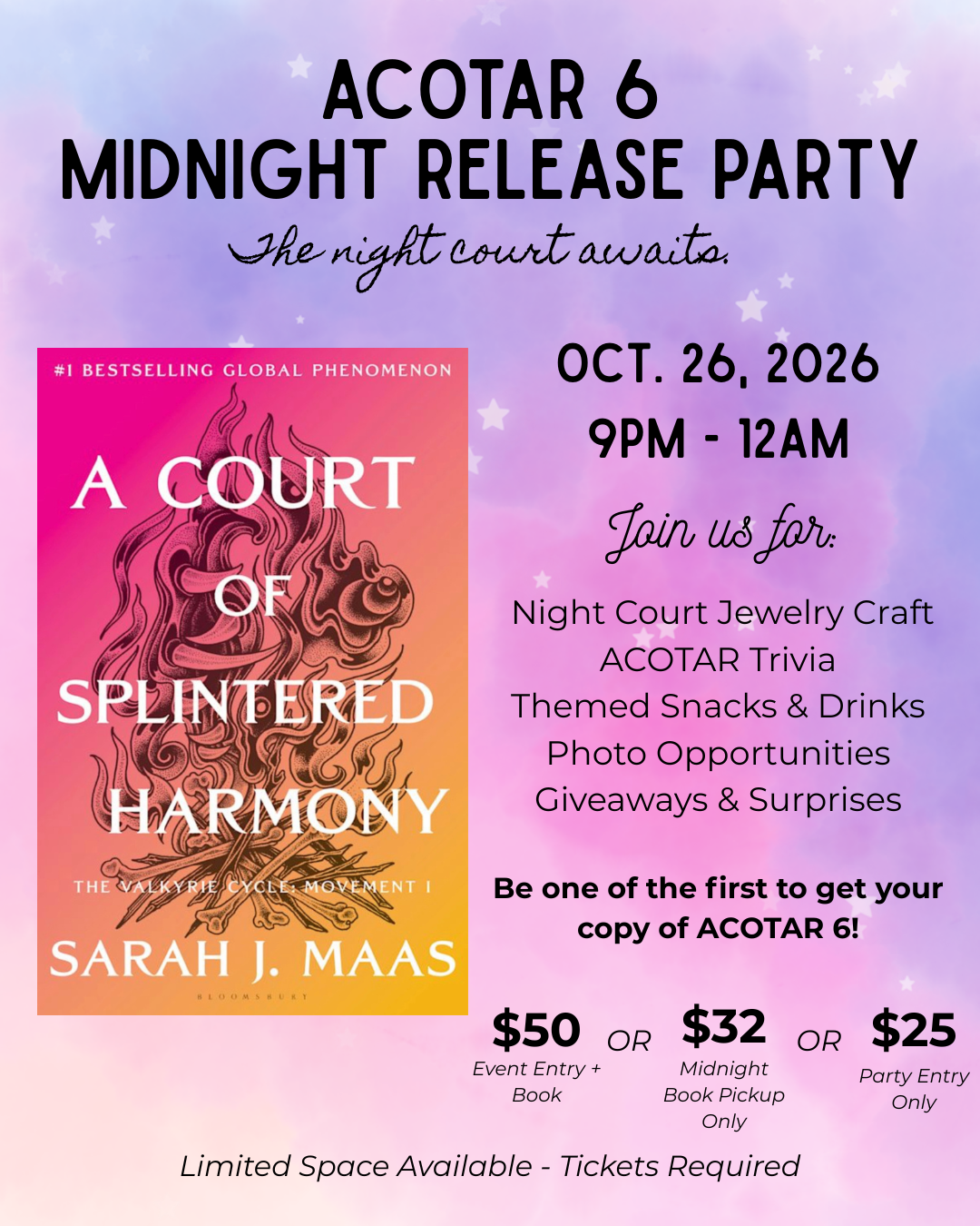 ACOTAR 6: Midnight Release