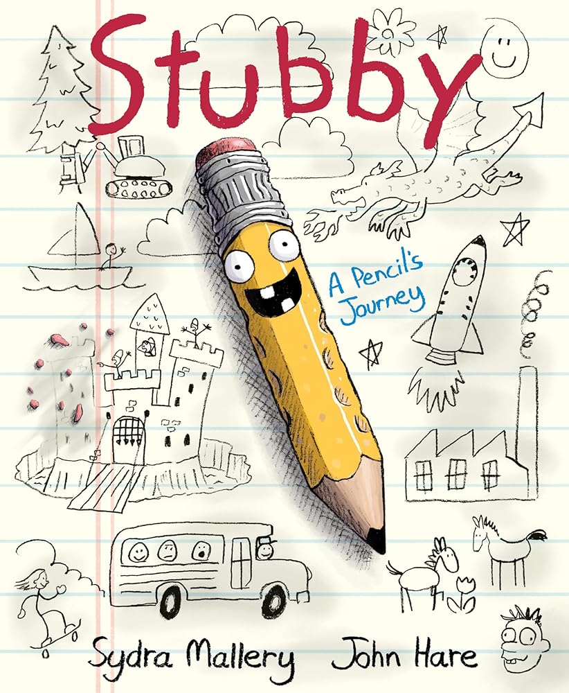 Stubby: A Silly and Informational Picture Book about How a Pencil Is Made, for Kids (Ages 4-8) cover image