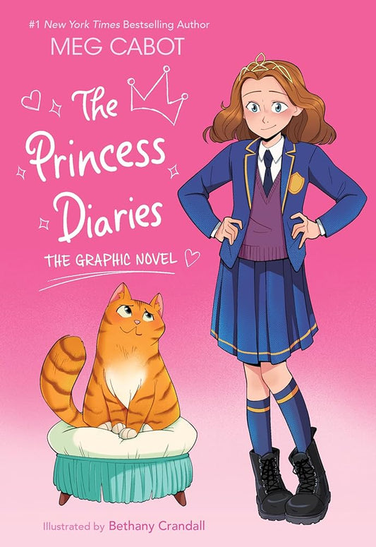 The Princess Diaries: The Graphic Novel: A Full-Color Adaptation of the Classic Middle Grade Novel about a Surprise Princess, For Kids (Ages 8-12) cover image