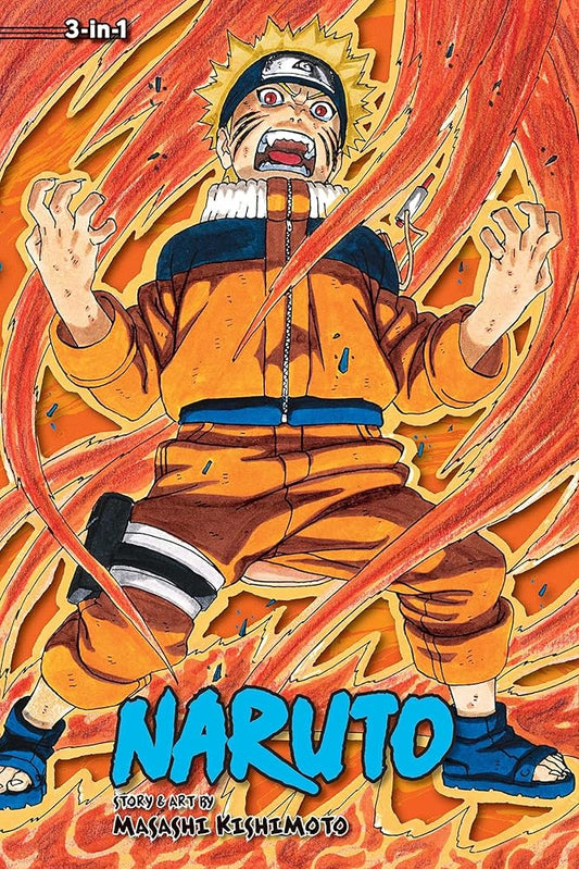 Naruto (3-in-1 Edition), Vol. 9: Includes vols. 25, 26 & 27 (9) cover image