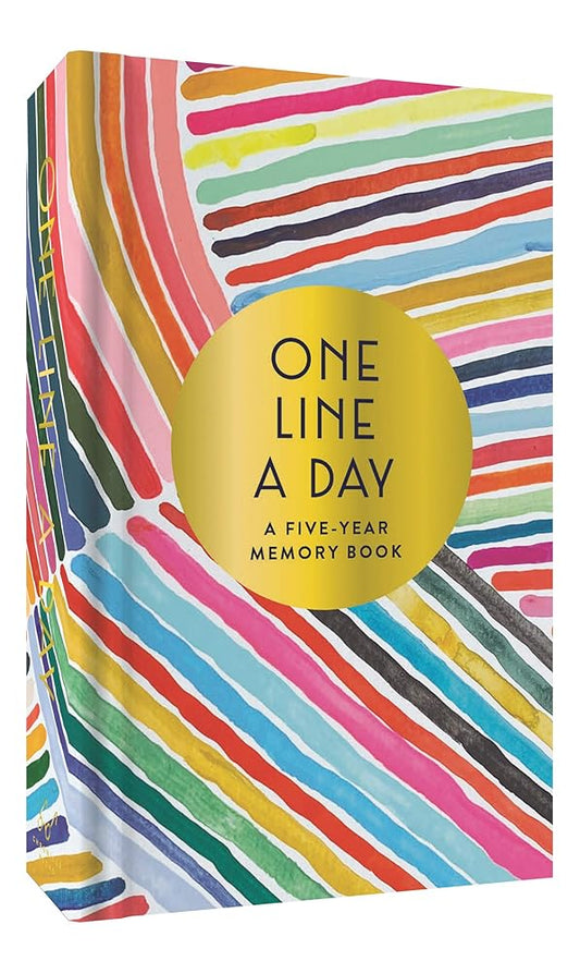 Rainbow One Line a Day: A Five-Year Memory Book cover image