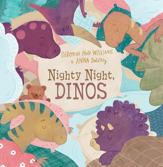 Nighty Night, Dinos: A Bedtime Picture Book About Dinosaurs cover image