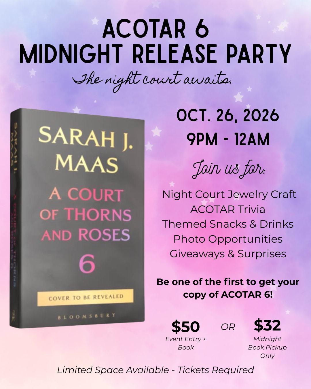 ACOTAR 6: Midnight Release
