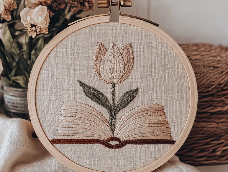 Embroidery Kit - Boho Books 2