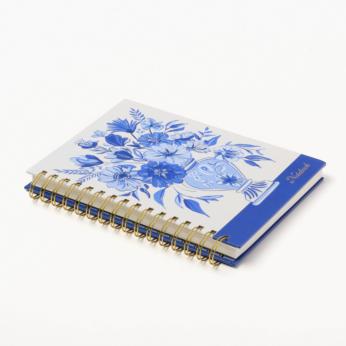 Spiral Notebook: Blue Chinoiserie Vase