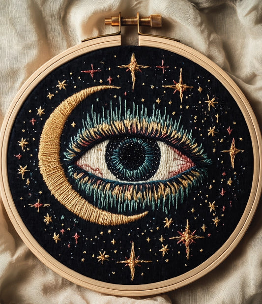 Embroidery Kit - Eye of the Sky